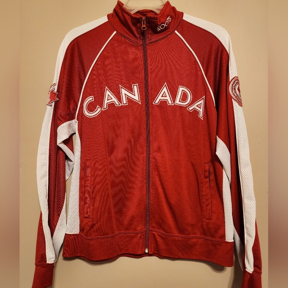 Roots 2004 Canadian Olympics Zip Top
